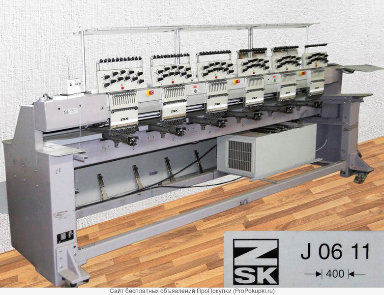 Промышленная вышивальная машина ZSK JF 0611-400