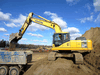 гусеничный экскаватор komatsu 290, все линии, отл. сост