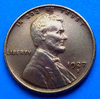 Редкая монета США 1 цент 1927 года