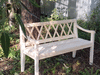 Скамейка деревянная для сада