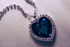 Кулон ожерелье подвеска украшение колье Сердце океана