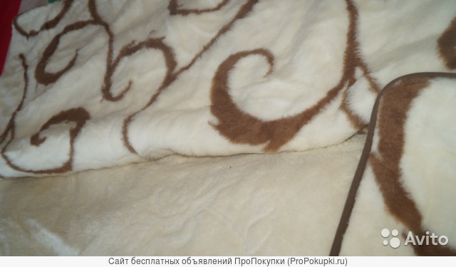 Шерстяное одеяло с открытым ворсом из шерсти австралийского Merynosа
