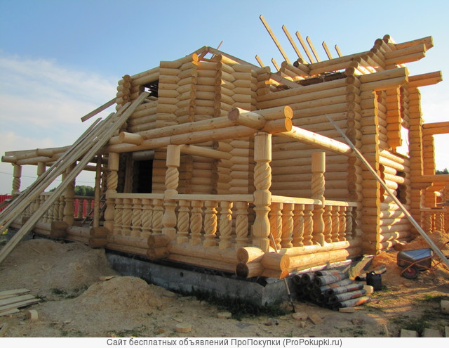 Строительство деревянных домов. Мастерами из Архангельска