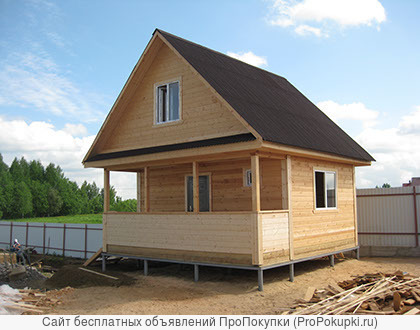 Дома из профилированного бруса в Петрозаводске строительство