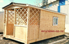 Деревянный дачный домик из вагонки