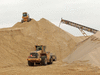 Песок строительный горный