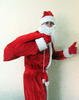 Красный костюм Деда Мороза "Эконом"