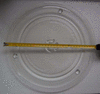 Тарелка 325 мм для СВЧ-печи, оригинал, б/у, A046 01 US PAT NO 4036151