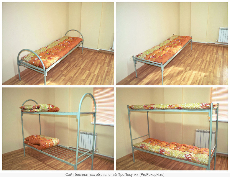 Кровати металлические для строителей