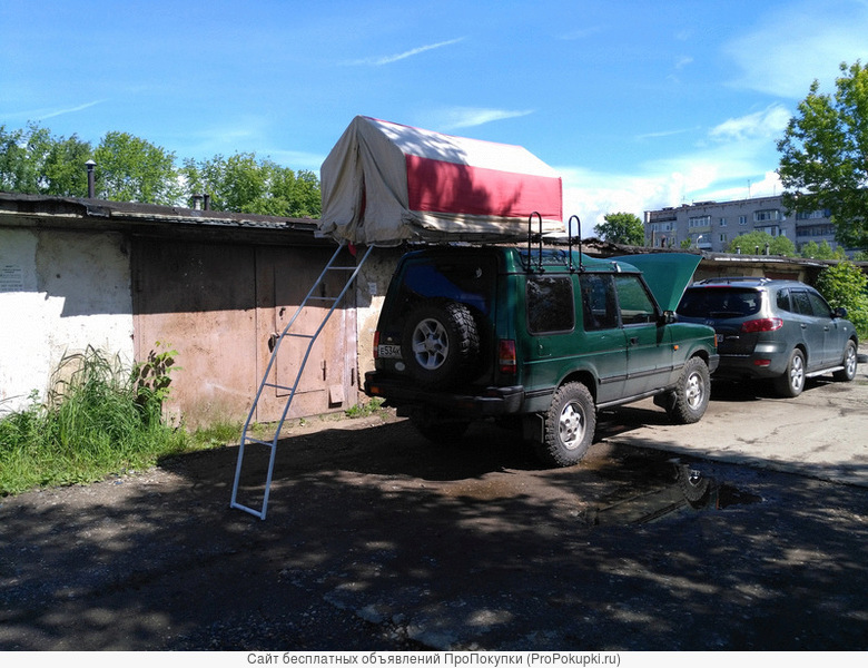 палатка на крышу машины