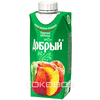 Сок Добрый Персик 0,33 литра 24 шт в упаковке