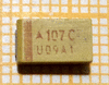 Танталовый SMD-конденсатор 100мкф 6.3V (107J) AVX, корпус D , б/у