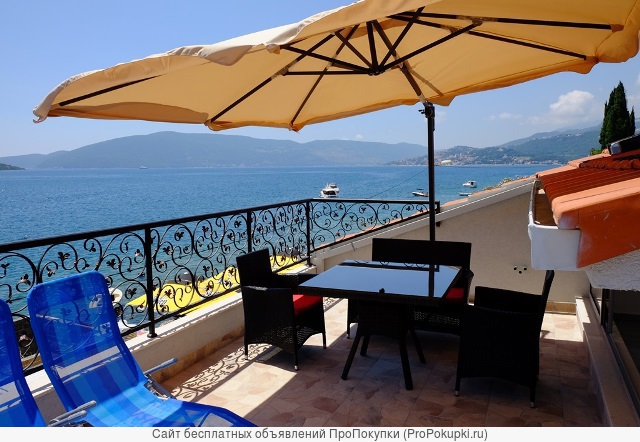 Срочно продаю Отель, Ресторан на берегу моря в Черногории пляж Kumbor ривьера Герциг Нови