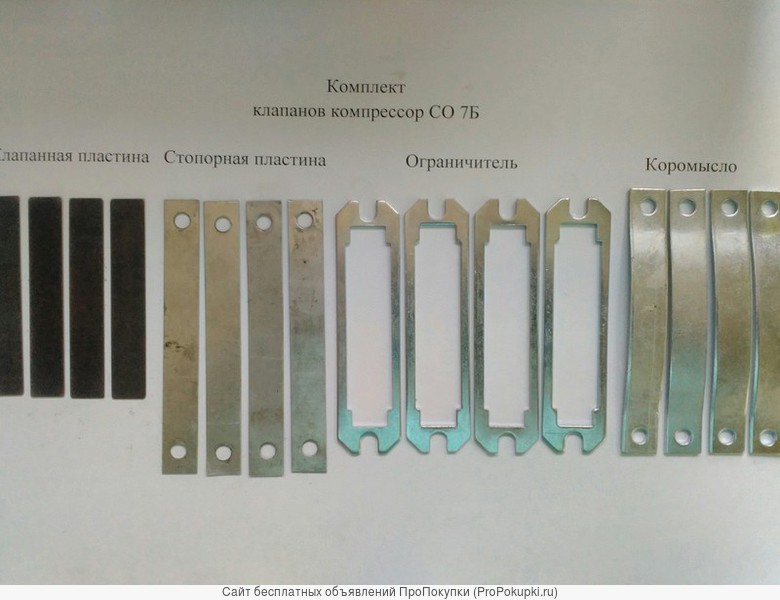 Чертежи прокладок компрессора со7б