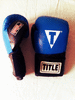 Боксерские перчатки тренировочные TITLE GEL