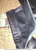Продам димнесезонные сапоги черные кожаные