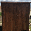 Хозблок деревянный с туалетной кабинкой