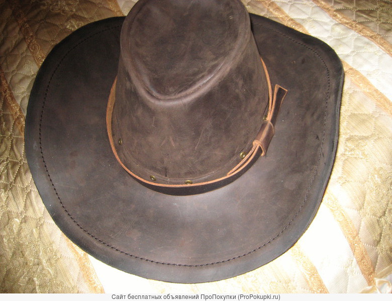 Шью ковбойские шляпы из натуральной кожи