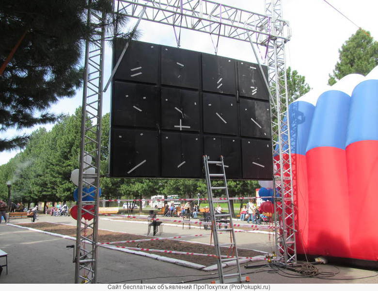 Аренда светодиодного экрана 3*4 метра в Томске