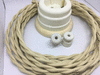 Ретро кабель и керамические изоляторы