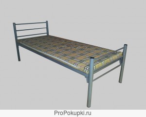 Кровати металлические для учебных заведений, кровати для хостелов, кровати для строителей