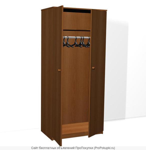 Шкаф двухъдверный дешево для общежитий и гостиницы оптом по 2450 руб