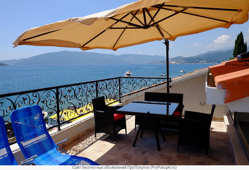 Срочно продаю отель-апртамент на берегу моря в Черногории