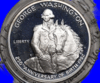 Серебряная монета США 50 центов 1982 года