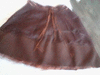 юбка школьная шерстяная коричневого цвета размер 40-42