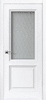 Дверь межкомнатная Вива 2 остекленная (белая)