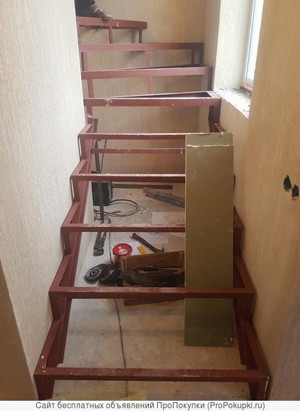 Изготовление металлические сварные лестницы