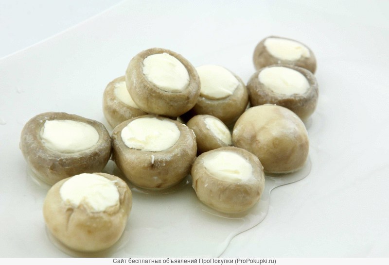 Шампиньоны фарш слив сыром (из свеж гриба не маринован) -1,8 чист вес