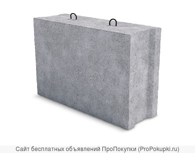 Фундаментные бетонные блоки 4.4.3