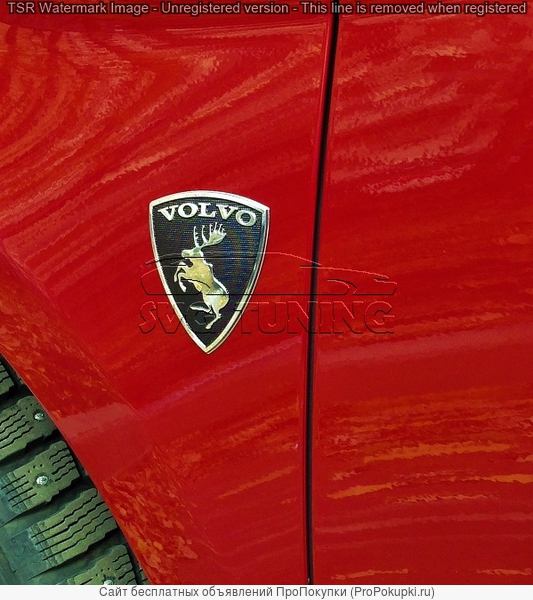 Эмблемы Volvo с лосем на крылья