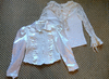 Блуза белая на 1 сентября, для девочки 7-10 лет