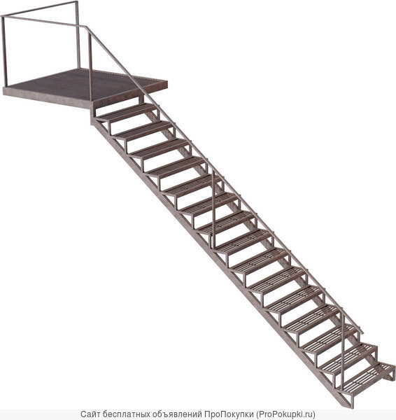 Металлические лестницы (поручни, ограждения) от производителя